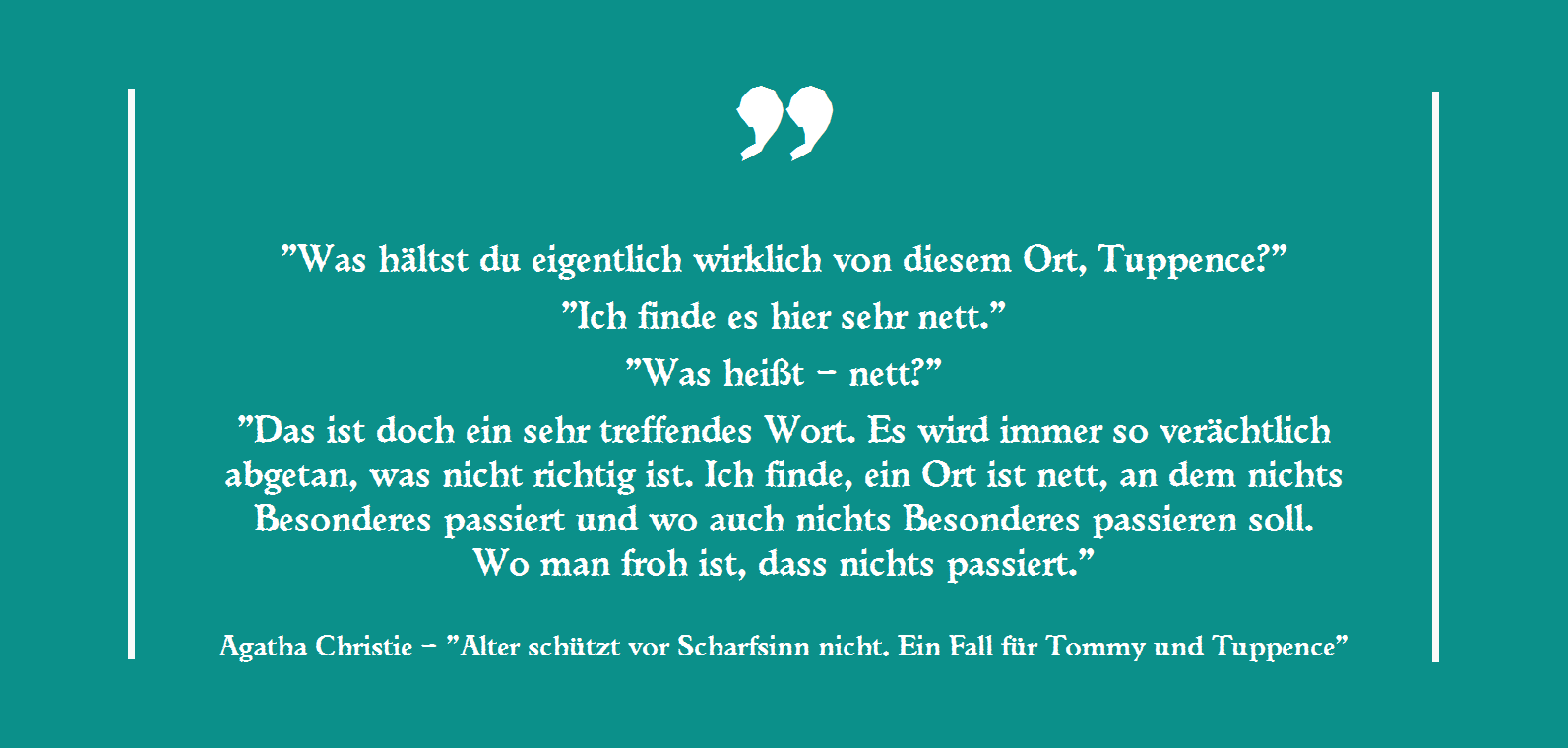 Agatha Christie - Alter schützt vor Scharfsinn nicht. Ein Fall für Tommy und Tuppence