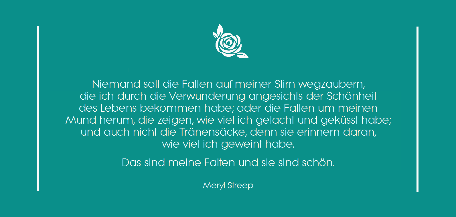 Apho·ri·si·a·kum. Meryl Streep