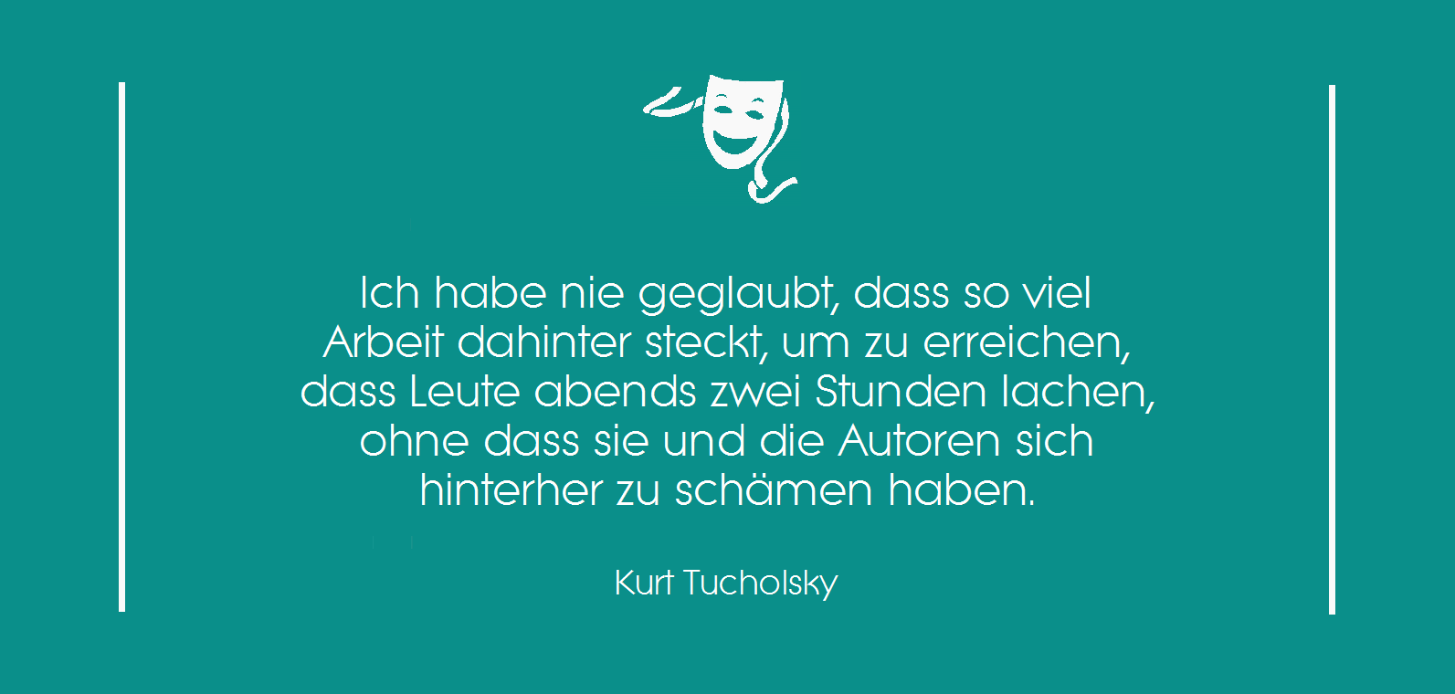 Apho·ri·si·a·kum. Kurt Tucholsky