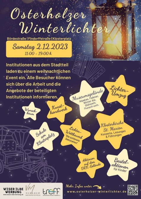 Plakat OSTERHOLZER WINTERLICHTER